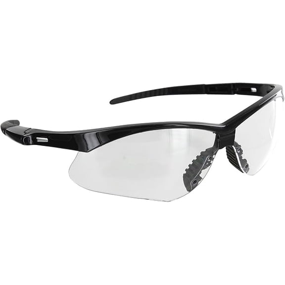 Mojave Clear Safety Glasses for Men/Women | ANSI Certified Eye Protection Glasses and Protective Eyewear | Anti-Scratch Coating and Wrap Around One-Piece Design Work Glasses - 1 Pair