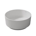 thumbnail image 1 of Moji 49" Round Solid Surface Bathtub - White, 1 of 6