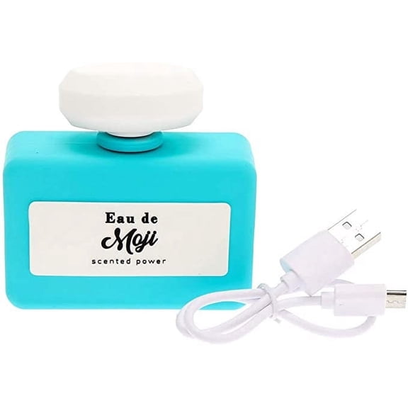 MojiPower Soft Touch External Battery 2600 mAh For iOS & Android Devices Eau De Moji