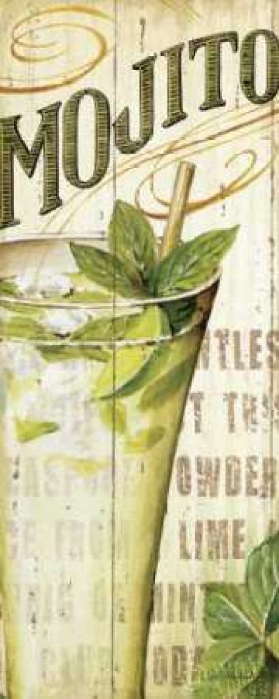 Mojito Canvas Art - Lisa Audit (24 x 48)