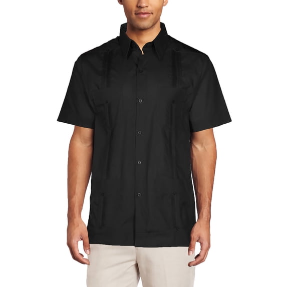 Mojito Collection Men's Short Sleeve Guayabera Shirt