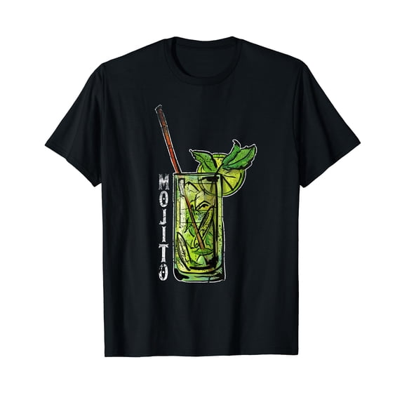 Mojito Drink Enthusiast T-Shirt Bartender Tee Mojitos Lover