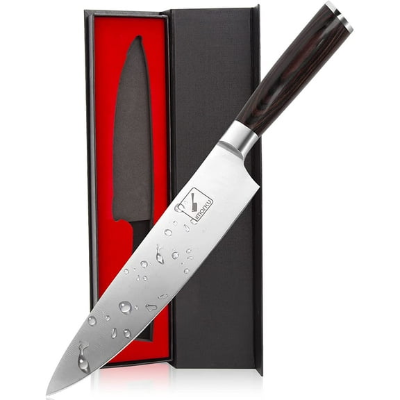 Mojitor Japanese Chef Knife - Sharp Kitchen Knife 8 Inch Chef's Knives HC Steel Paring Knife, Unique Gifts for Men and Women, Christmas Gifts for Mom or Dad, Kitchen Gadgets with Premium Gift Box