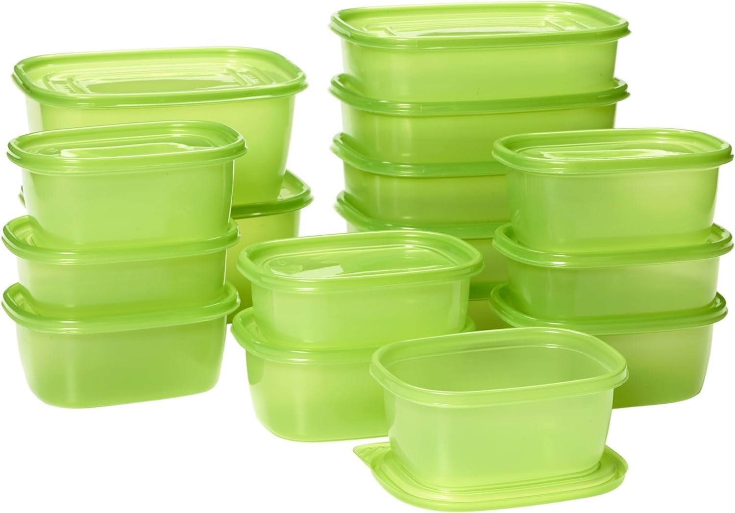 Debbie Meyer UltraLite GreenBox Reusable Plastic Airtight Food Storage Containers