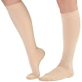 thumbnail image 1 of Mojo Compression Socks for Women and Men 20-30mmHg for Travel, Beige, Large, 1 of 5