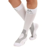 Compression Socks for Women and Men Zebra print black white cool Wide