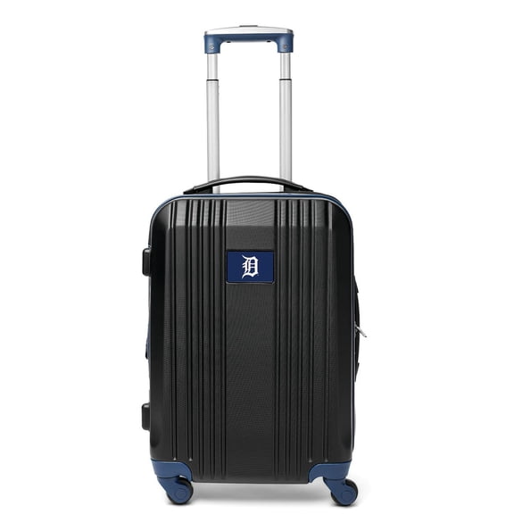 Mojo Outdoors MLB Detroit Tigers 21 in. Carry-On Hardcase Two-Tone Spinner