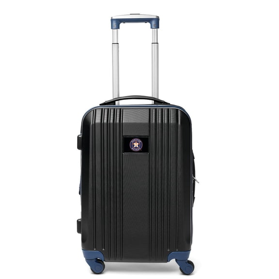 Mojo Outdoors MLB Houston Astros 21 in. Carry-On Hardcase Two-Tone Spinner