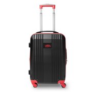 Mojo Outdoors NCAA Arkansas Razorbacks 21 in. Carry-on Hardcase Two-Tone Spinner