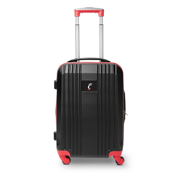 Mojo Outdoors NCAA Cincinnati Bearcats 21 in. Carry-on Hardcase Two-Tone Spinner