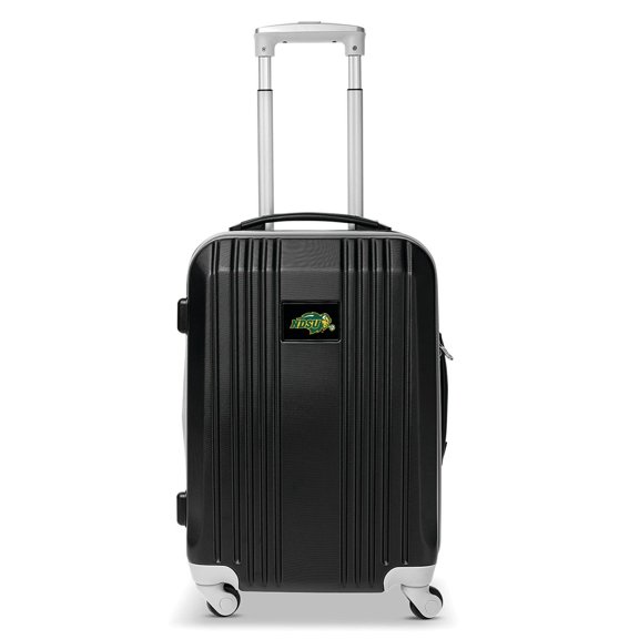 Mojo Outdoors NCAA North Dakota State Bison 21 in. Carry-on Hardcase Two-Tone Spinner