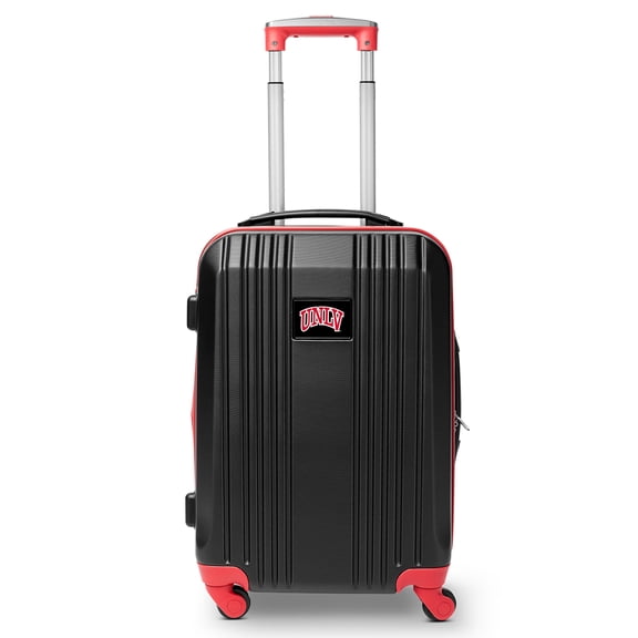 Mojo Outdoors NCAA UNLV Rebels 21 in. Carry-on Hardcase Two-Tone Spinner