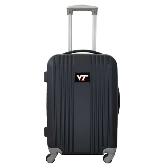 Mojo Outdoors NCAA Virginia Tech Hokies 21 in. Carry-on Hardcase Two-Tone Spinner