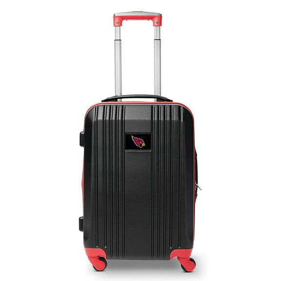 Mojo Outdoors NFL Arizona Cardinals Luggage Carry-On 21In Hardcase Two-Tone Spinner