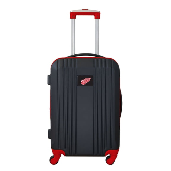 Mojo Outdoors NHL Detroit Red Wings 21 in. Hardcase Carry-on Two-Toned Spinner