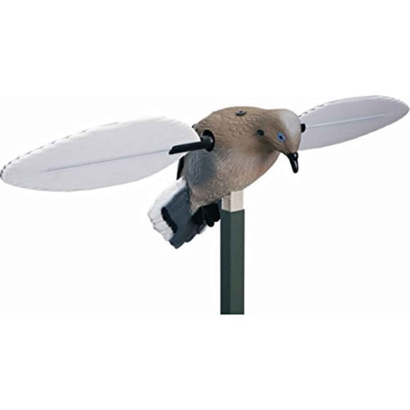 Mojo Outdoors Voodoo Dove Decoy - Motion Dove Decoy for Hunting, Multicolor