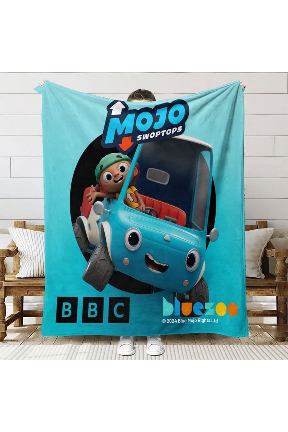 Mojo Swoptops Throw Blanket Gifts for Fans Lover Girls Boys Women Present Hoodie Him Bed 30"x40"