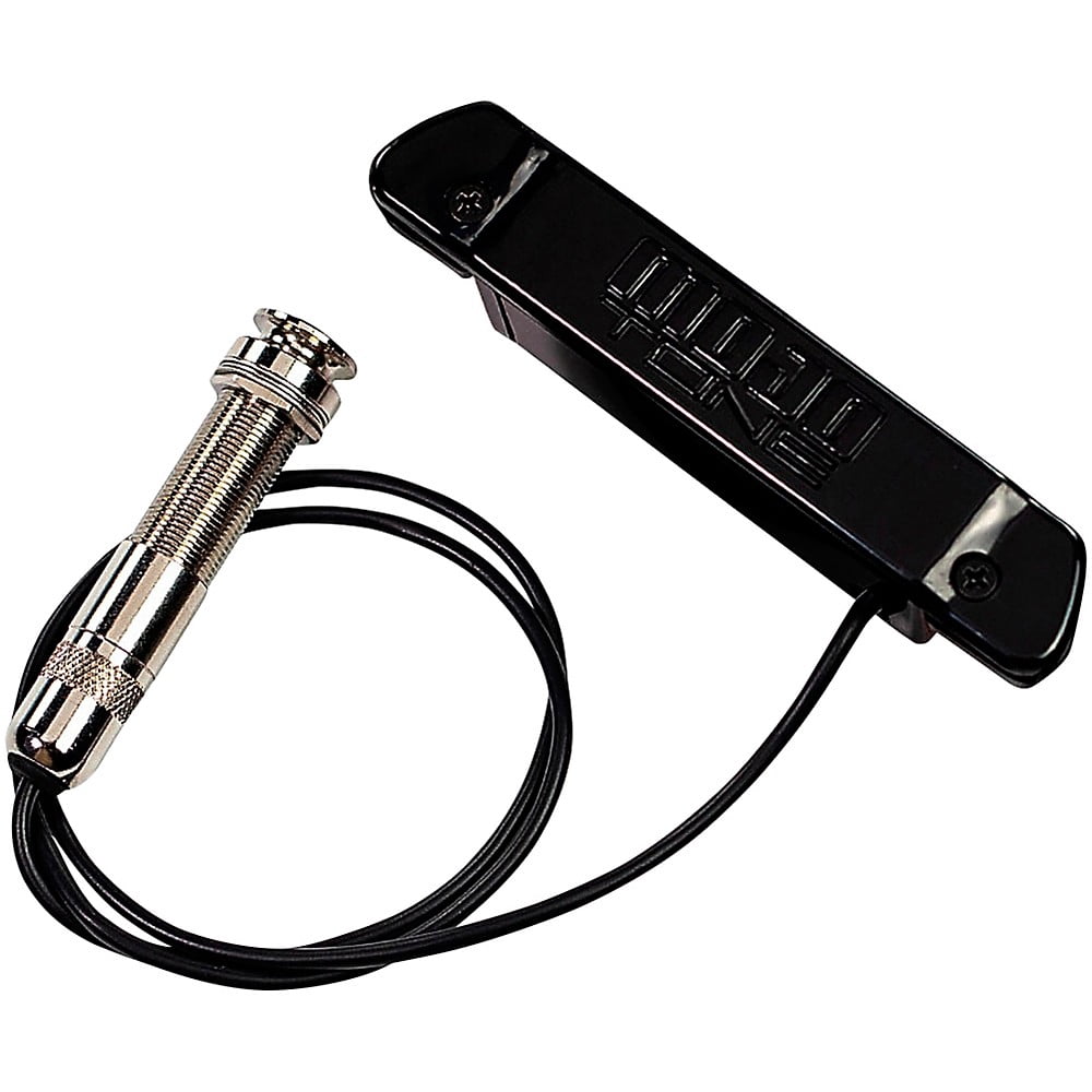 Mojotone Quiet Coil NC-Passive Acoustic Guitar Soundhole Pickup Black