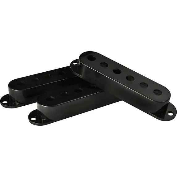 Mojotone Strat Pickup Covers Black