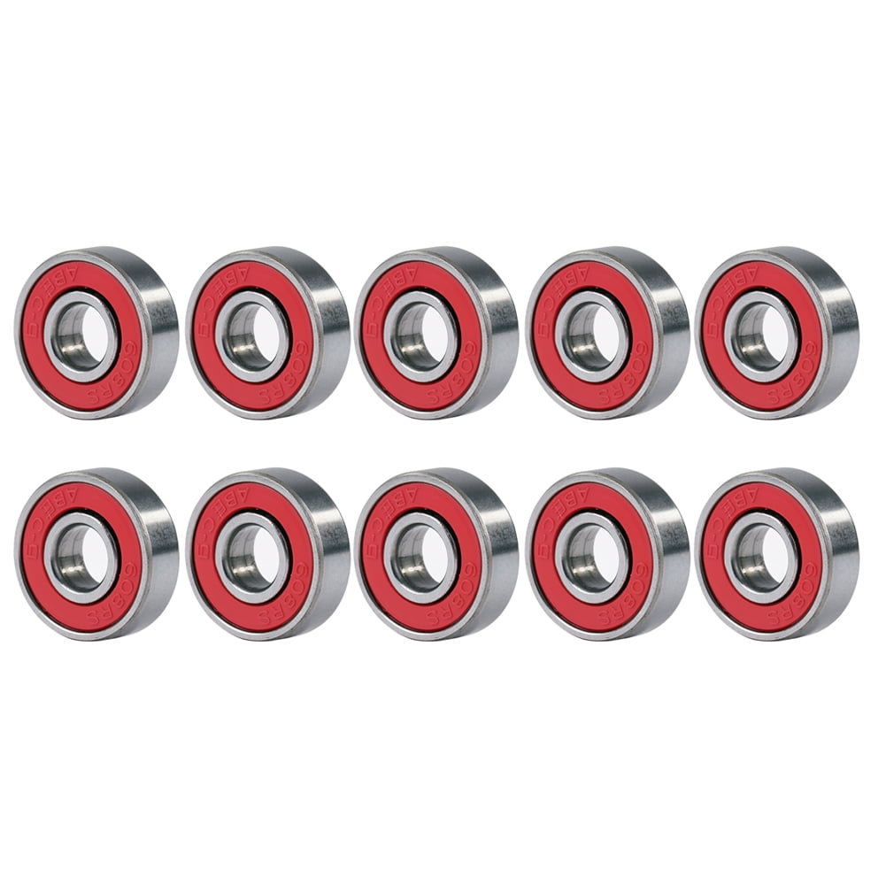 8 Cuscinetti ABEC 9 608RS Viola Sigillati Per Skateboard, Scooter, Pattini - Parti Di Ricambio