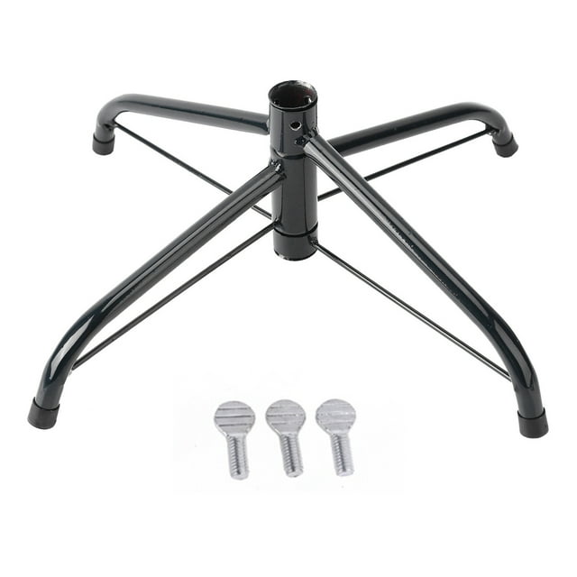 Mojoyce Christmas Tree Base Stand Iron Foldable Xmas Trees Bottom