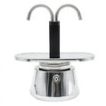 thumbnail image 1 of Moka Pot Double Stainless Steel Mocha Coffee Pot Italian DIY Conduit Coffee Maker Moka Coffee Maker, 1 of 7