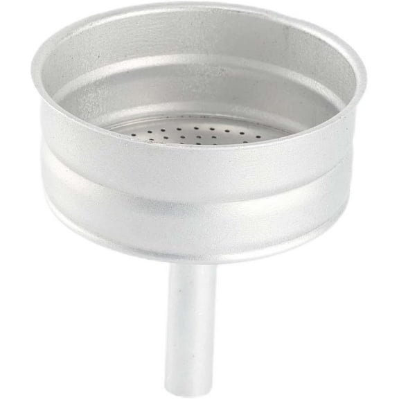 Moka Pot Funnel Filter, Coffee Maker Accessory for 6 Cup Moka Pot