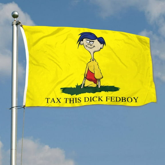 Mokarier 3' x 5' 100% Polyester Fedboy Outdoor Flag, Light Weighted