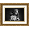 thumbnail image 1 of Mokhtari, Mehdi 14x11 Gold Ornate Wood Framed with Double Matting Museum Art Print Titled - Nafas, 1 of 4