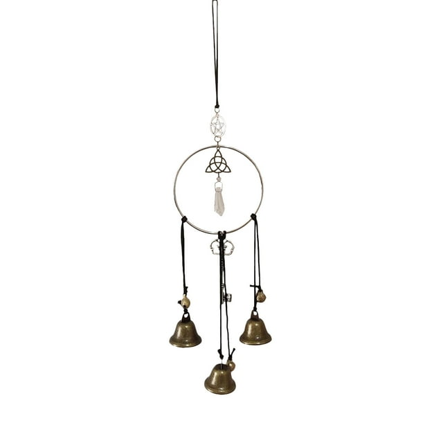 MOKINGTOP Door Knob Hanger Witchcraft Decor Wind Chimes Positive Energy Decor Home Bells