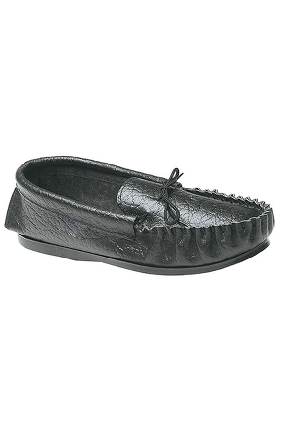 Mens Gordon Softie Leather Moccasin Slippers