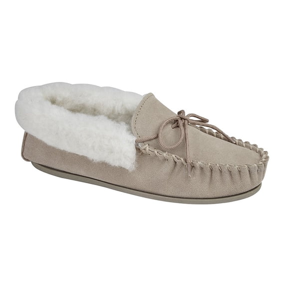 Mokkers Womens Emily Moccasin Slippers