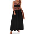 thumbnail image 1 of Mola De Panama Sleeveless Dress Loose Women's Dress Dresses Luxury Evening Dresses, 1 of 9