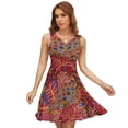 thumbnail image 1 of Mola De Panama Turtle Sundress Sleeveless Dress Summer Women Clothes Dress for Women Dresses, 1 of 7