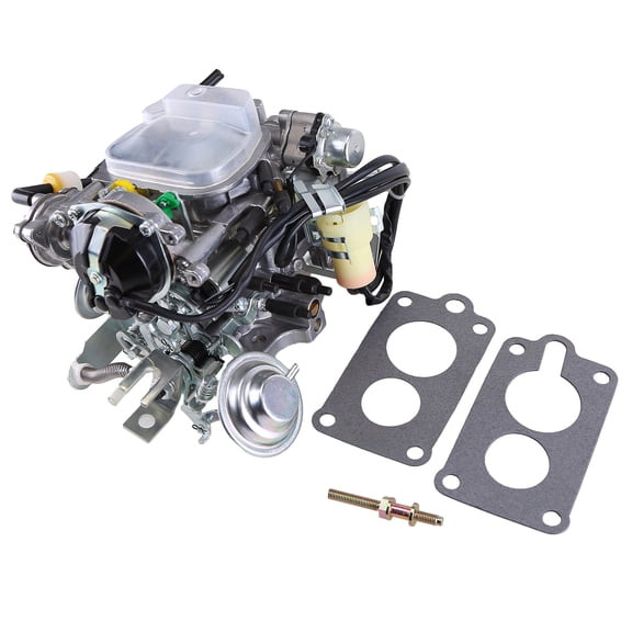 Corfhy 12637591534 Carburetor for Toyota Pickup 22R 1981-1987 Direct Replacement, Enhanced Throttle Response, Durable Iron Construction
