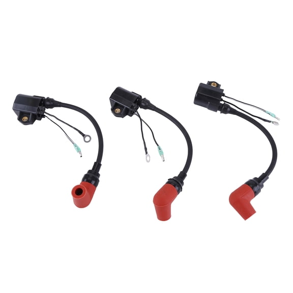 Molaner 3PCS Ignition Coil for Yamaha Outboard 55-90HP Models 1995-1999 Replace 697-85570-00-00, 6H2-85570-00-00