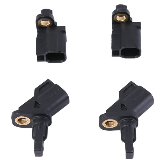 Molaner 4PCS Front and Rear ABS Wheel Speed Sensor for Front and Rear ABS Wheel Speed Sensor for Ford C-MAX Escape Focus 2012-2019 for Volvo 2005-2017, Replace BP4K-43-711A,BP4K-43-701A