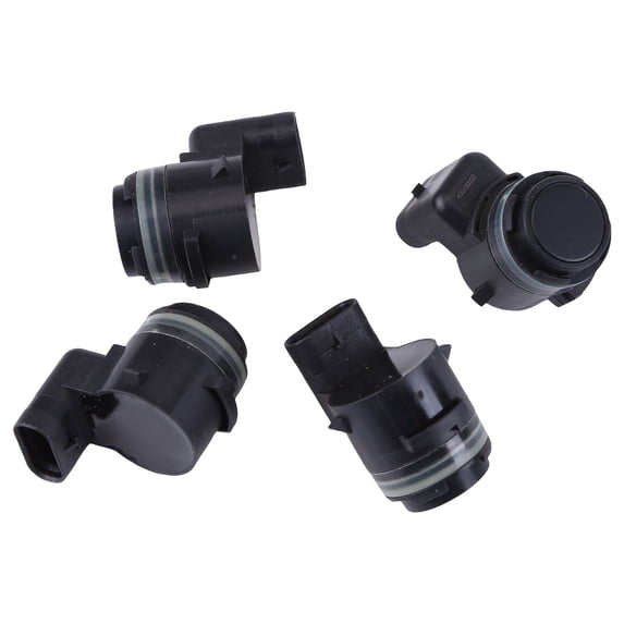 Corfhy 4PCS PDC Parking Assist Sensor for Audi/VW/Porsche, Fits for A4/A6/Q5/Q7 & 911/718 & Atlas/Tiguan, Backup Sensor Reverse Bumper Parking Assist Sensors Replace 5Q0919275A,5Q09192075C