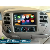 Molaner 7" Double Din Car Stereo for Ford Expedition 1998-2002, Android 13 Fit for Carplay Android Auto Touch Screen Support GPS Navigation WiFi BT SWC,2 32G