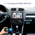 thumbnail image 1 of Molaner 9 Inch Android Car Stereo Radio for Volkswagen Golf MK6 2009-2012 Touchscreen Fit for Carplay Android Auto GPS Navigation Bluetooth FM SWC,2+32G, 1 of 9