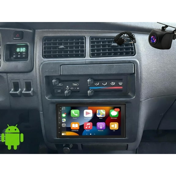 Molaner Android 13 2+32G Car Stereo for TOYOTA T100 1993-1998, Fit for Carplay Android Auto 7 inch Touch Screen WiFi Bluetooth GPS FM