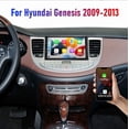 thumbnail image 1 of Corfhy Android 13 Car Stereo for Hyundai Genesis 2009-2013 9 inch Touchscreen Radio - Wireless Carplay/Android Auto/WiFi/SWC/BT/GPS,4+64G, 1 of 8