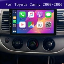 Molaner Android 15 2 64G Car Stereo for Toyota Camry 2000-2006, Fit for Carplay Android Auto 9 inch Touch Screen WiFi Bluetooth GPS FM RDS