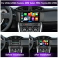 thumbnail image 1 of Molaner Android Car Radio Stereo for Toyota GT86/86 Subaru BRZ Scion FR-S 2012-2016,Wireless Carplay Android Auto 9 Inch Screen Bluetooth Car Audio Receiver,GPS,WiFi,FM/RDS,SWC,2+32G, 1 of 9