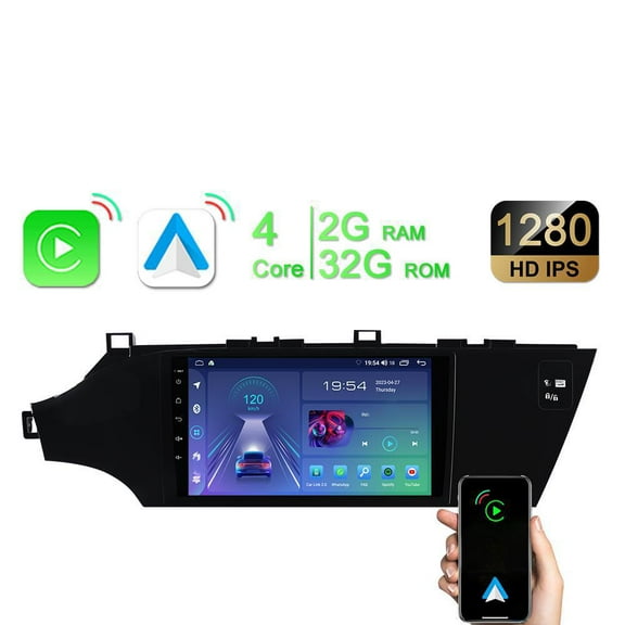 Molaner Android Radio for Toyota Avalon 2013-2018 Stereo Car Dash Kit Car GPS Navigation,9" IPS Touch Screen Head Unit with Carplay & Android Auto/SWC,2+32G
