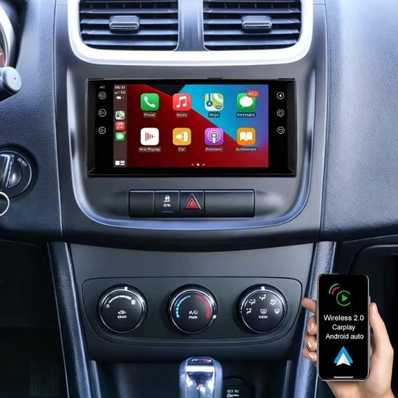 Corfhy Car Radio for Dodge Avenger 2008-2014 7" Android 15 Touchscreen Stereo Fit for Wireless Carplay Android Auto Bluetooth Wi-Fi AM FM GPS SWC DSP Mirror Link,2+32G
