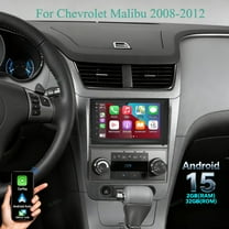 Molaner Car Radio Stereo Fit for Chevrolet Malibu 2008-2012, 7" Touch Screen Android 15 Fit for Wireless/Wired Carplay Android Auto GPS Navigation Bluetooth Head Unit, 2 32G