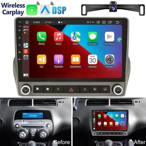 Corfhy Car Stereo for Chevrolet Chevy Camaro 2010-2015, 2+32 G Android Car Stereo Wireless Carplay Android Auto,9?Touchscreen Radio,GPS,WiFi,Bluetooth,SWC,Backup Camera