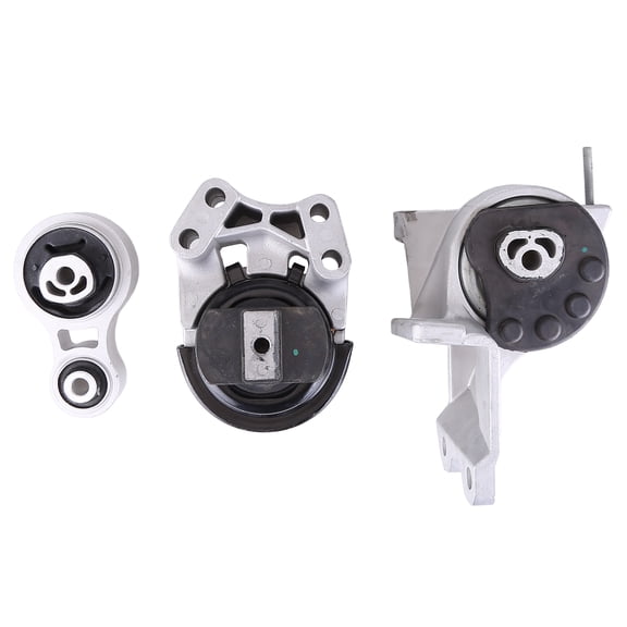 Corfhy Engine Motor Mount Front Right Rear Upper 3pcs for Ford Flex 2009-2012 for Ford Taurus 2008-2012 for Ford Taurus X 2008-2009 3.5L Motor & Trans Mount Set Replace for 5425 5342 5429