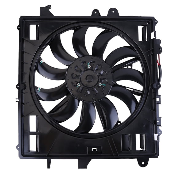 Corfhy Engine Radiator Cooling Fan Assembly Compatible with Chevrolet Camaro 2016-2020 for CTS 2016-2017, ATS 2016-2018, Replace 84100128 GM3115292